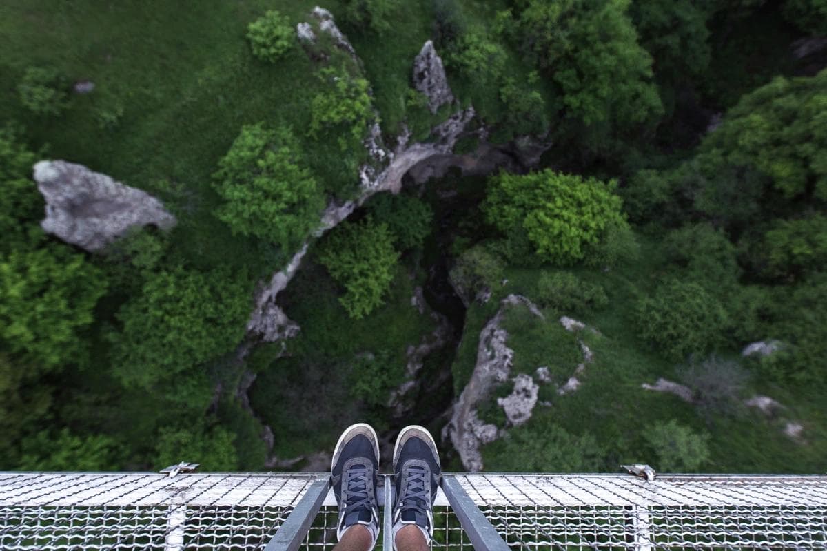 Standing in an uncomfortable place, expecting to take a leap. Is faith always responsible?